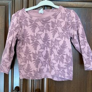 COPY - Kate quinn fern and flower long sleeve 24 month